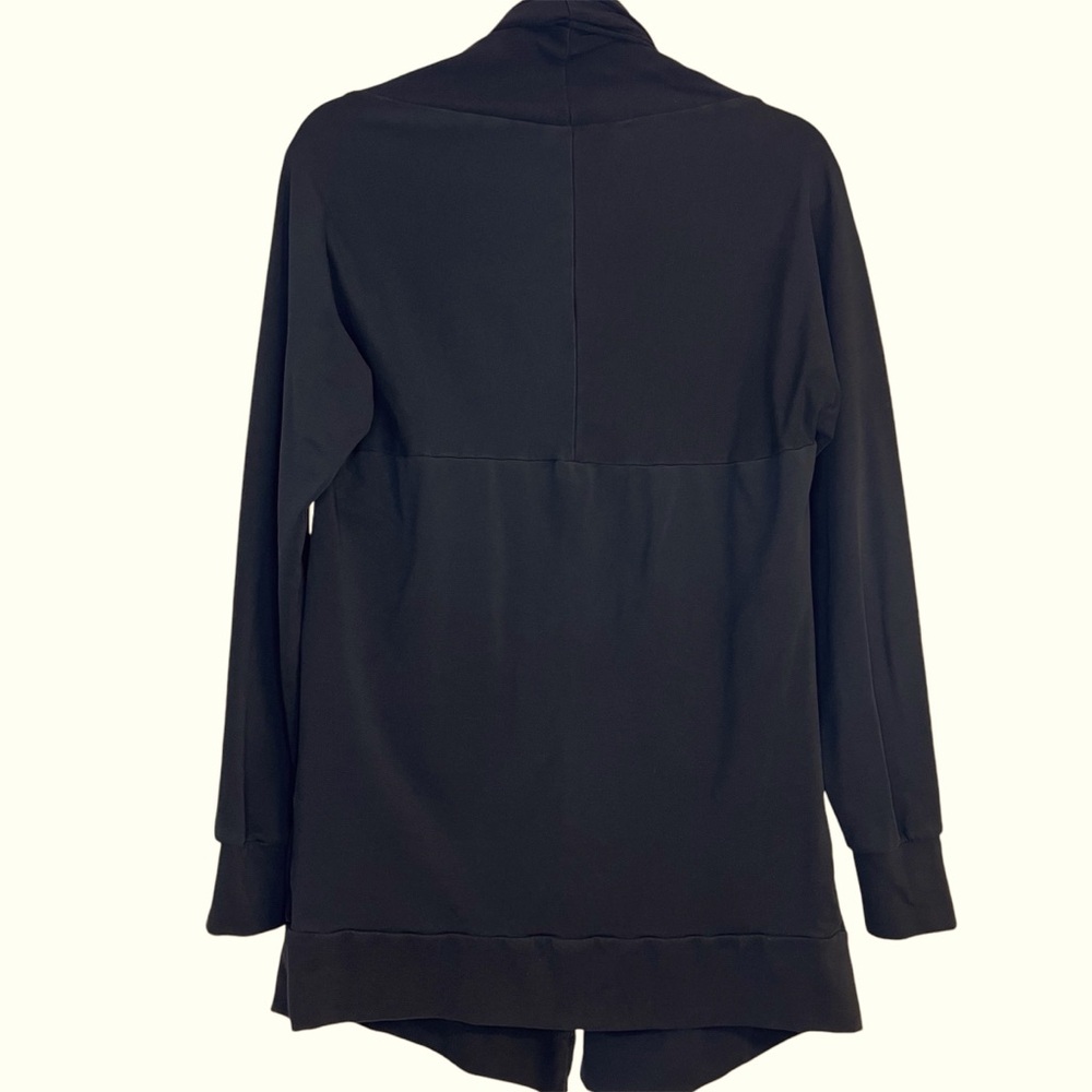 Nike Women’s Black Oversized Dri-Fit Yoga Cardigan, Athleisure Workout lagenlook - Picture 3 of 10